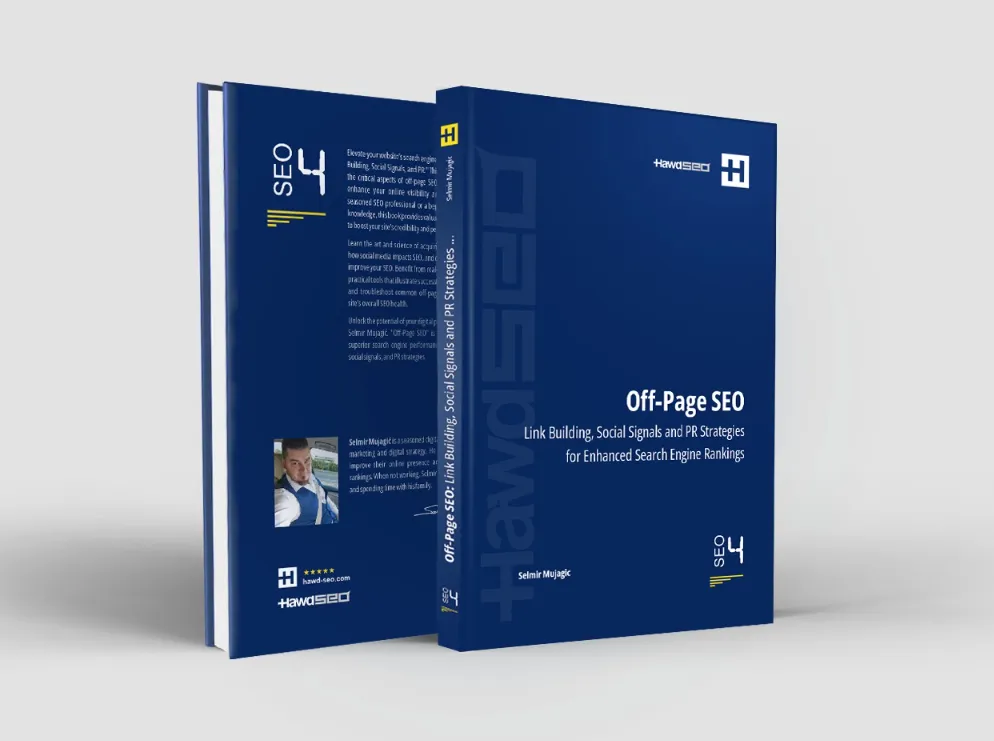 Cover of the book "Mastering Off-Page SEO: Link Building, Social Signals, and PR Strategies for Enhanced Search Engine Rankings"